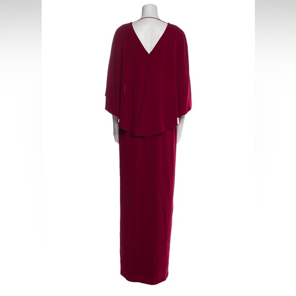 🍷Halston Heritage V neck cape dress - Picture 7 of 7